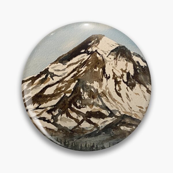 Item preview, Mount Hood With Blue Sky designed and sold by Lisa Neuman Watercolors.