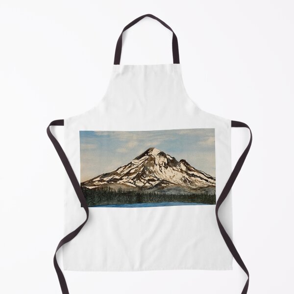 Item preview, Mount Hood With Blue Sky designed and sold by Lisa Neuman Watercolors.