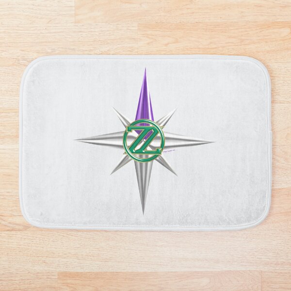Item preview, Violet North Compass Rose by Kevenn T. Smith designed and sold by KevennTSmith.