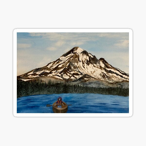 Mount Hood at Lost Lake Sticker