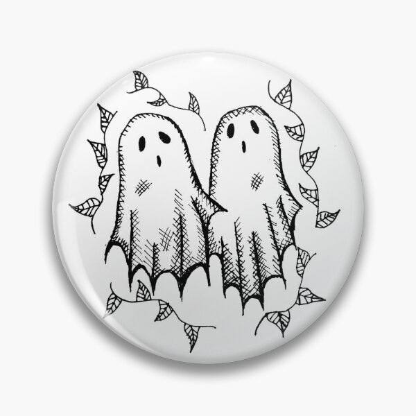 Item preview, Singing Duo Ghost With Vines  designed and sold by KayTurtless.