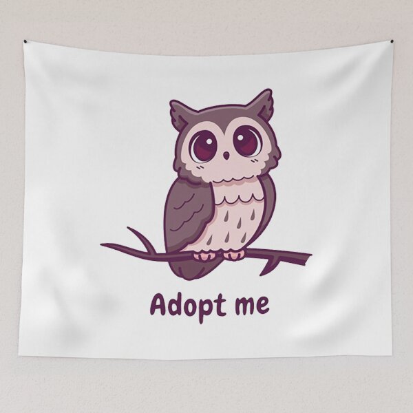 Item preview, Adopt Me Owl designed and sold by QuirkByLgnatius.