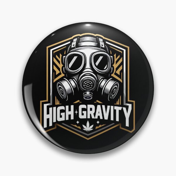 Item preview, High Gravity Gas Mask Logo designed and sold by highgravityart.