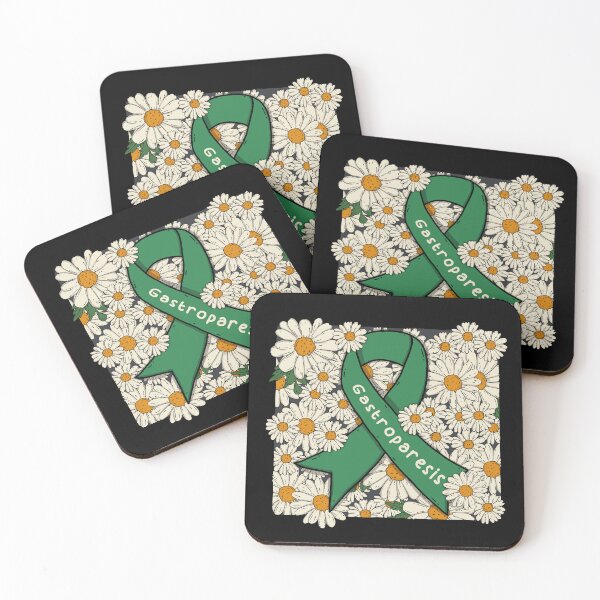 Item preview, Gastroparesis Awareness Ribbon In Daisy Garden designed and sold by Luan Huynh.
