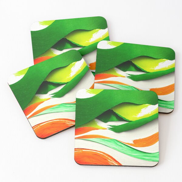 Item preview, Green orange paint designed and sold by UZRWRLD .