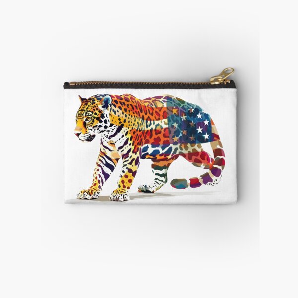 Item preview, Leopard with American Flag Pattern designed and sold by kitidach-create.