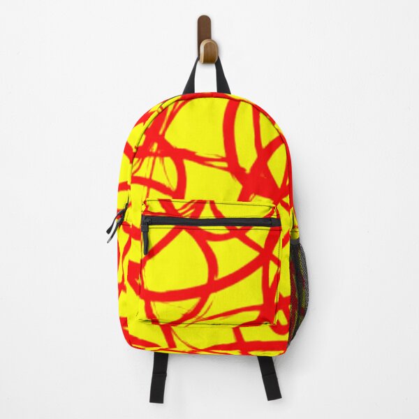 Item preview, Red line yellow background designed and sold by UZRWRLD .