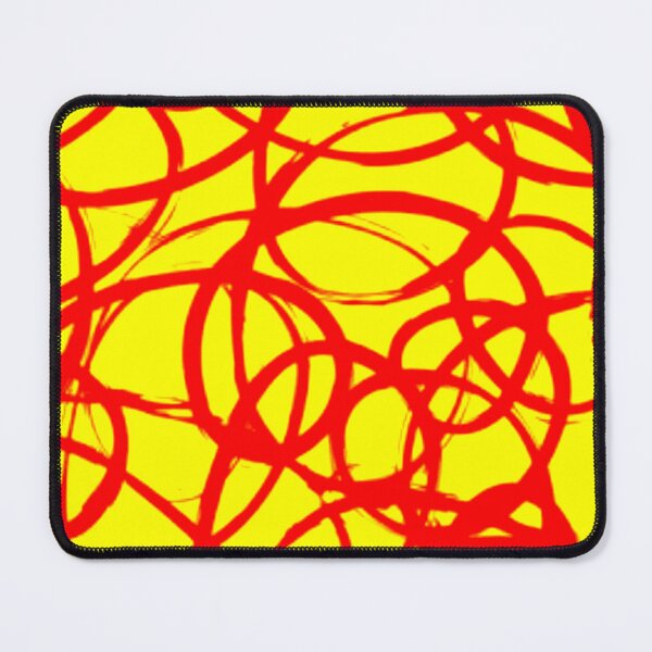 Item preview, Red line yellow background designed and sold by UZRWRLD .