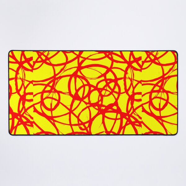 Item preview, Red line yellow background designed and sold by UZRWRLD .