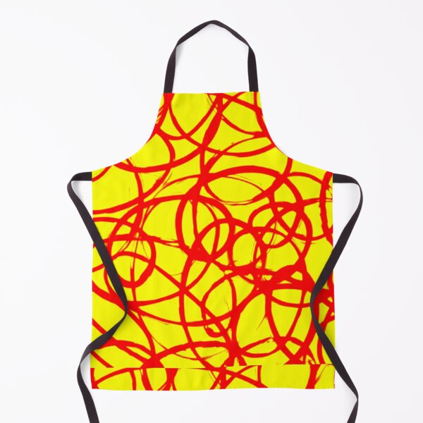 Item preview, Red line yellow background designed and sold by UZRWRLD .
