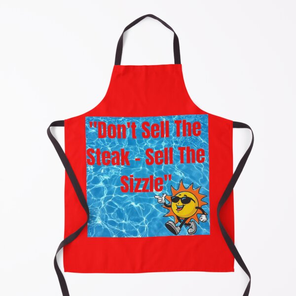 Item preview, "Sizzle Over Steak: Inspirational Marketing Quote Design" designed and sold by Mrpalaad.