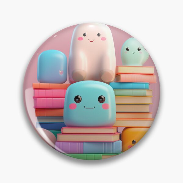 Item preview, illustration books in the style of kawaii art designed and sold by Nanthikan.