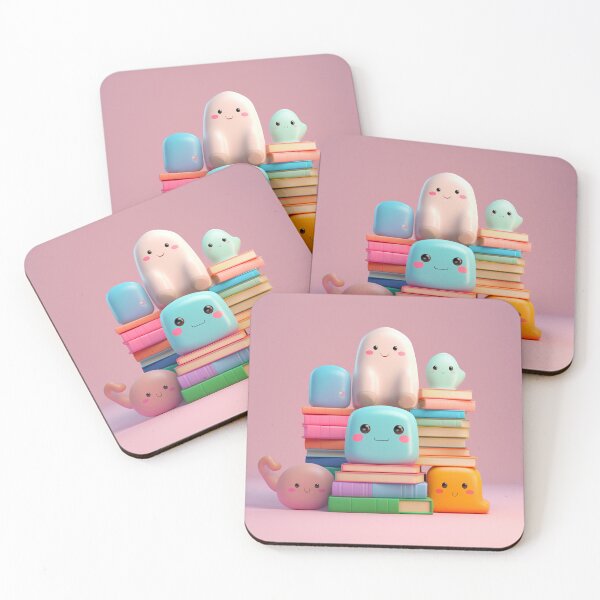 Item preview, illustration books in the style of kawaii art designed and sold by Nanthikan.