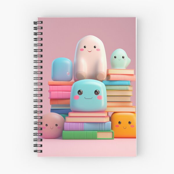 Item preview, illustration books in the style of kawaii art designed and sold by Nanthikan.