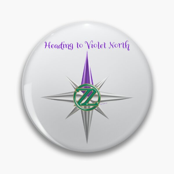 Item preview, Compass Rose: Violet North Heading by Kevenn T. Smith designed and sold by KevennTSmith.