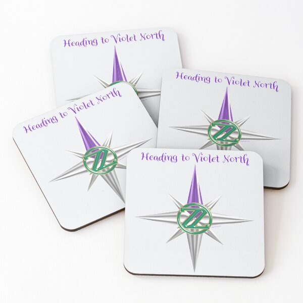 Item preview, Rosa de los vientos: rumbo norte violeta por Kevenn T. Smith designed and sold by KevennTSmith.