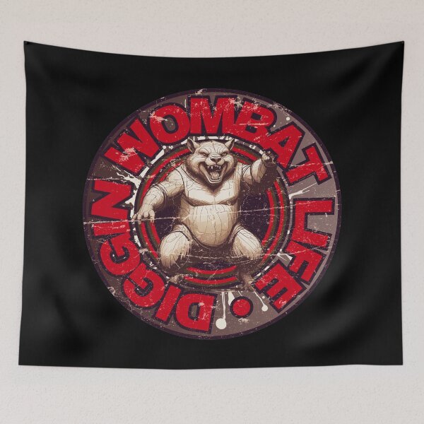 Item preview, Diggin’ Wombat Life designed and sold by pUNKnown.