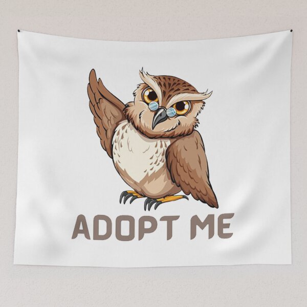 Item preview, Adopt Me Owl designed and sold by QuirkByLgnatius.