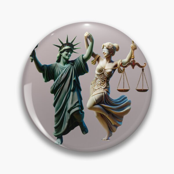 Item preview, Dancing Liberty and Justice designed and sold by Purposemaster.