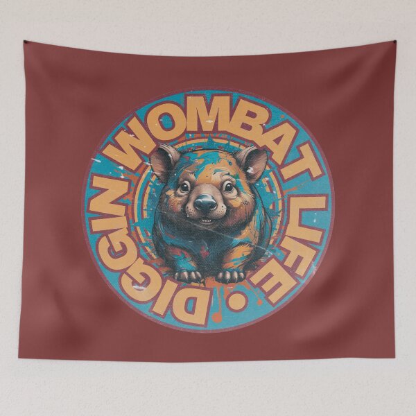 Item preview, Diggin’ Wombat Life designed and sold by pUNKnown.