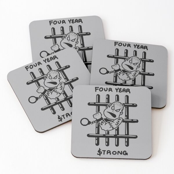 Item preview, Four Year Strong Prison Bars designed and sold by WelchLucas.