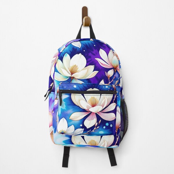 Item preview, Lovely magnolias on blue designed and sold by Magixa.