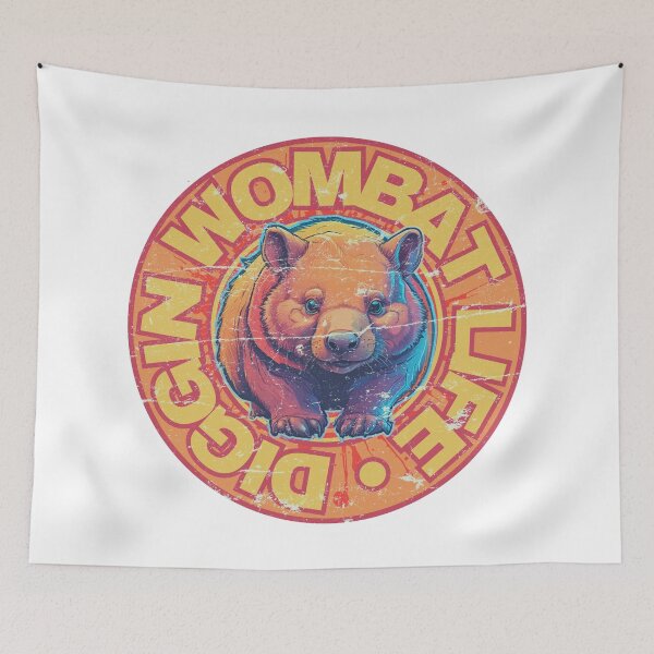 Item preview, Diggin’ Wombat Life designed and sold by pUNKnown.