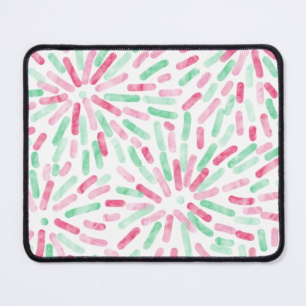 Item preview, Fireworks Abstract Abrosexual Pride Flag Pink Green White designed and sold by JoyfulJen.
