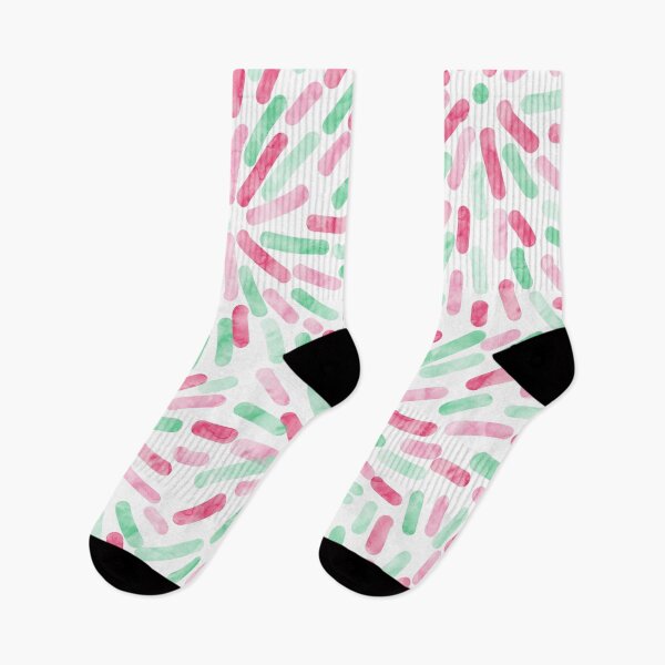 Item preview, Fireworks Abstract Abrosexual Pride Flag Pink Green White designed and sold by JoyfulJen.