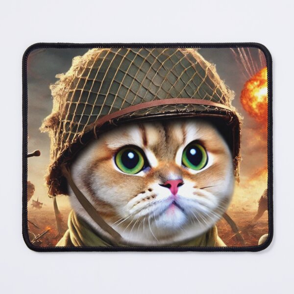 Item preview, Funny War Cat Meme Battle Mode: ON designed and sold by CatmemesArt.