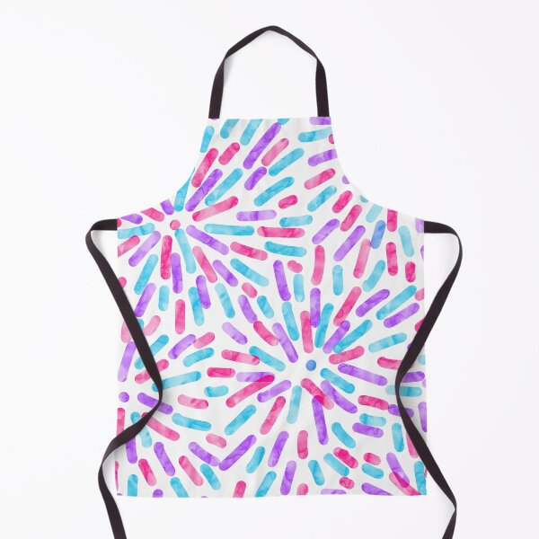 Item preview, Fireworks Abstract Androgyne Pride Flag Pink Blue Purple designed and sold by JoyfulJen.