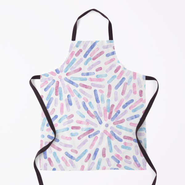 Item preview, Fireworks Abstract Bigender Pride Flag Pink Purple Blue Pastel designed and sold by JoyfulJen.