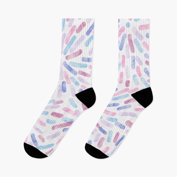 Item preview, Fireworks Abstract Bigender Pride Flag Pink Purple Blue Pastel designed and sold by JoyfulJen.
