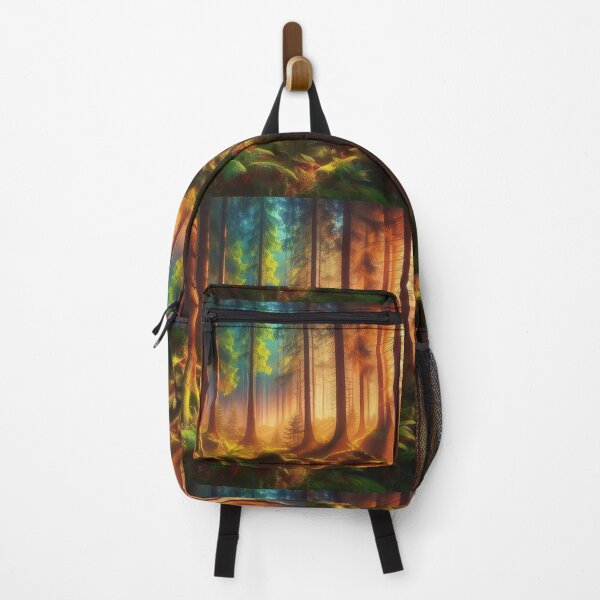 Item preview, Spectacular Colorful Forest Pattern designed and sold by DigiDreamyArt.