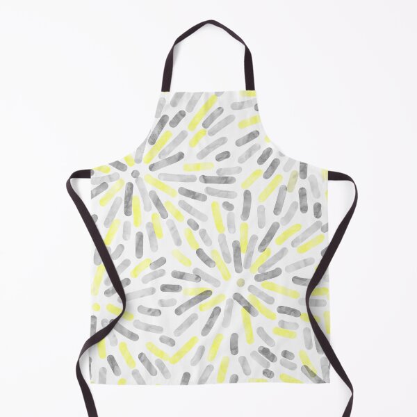 Item preview, Fireworks Abstract Demigender Pride Flag Yellow Grey White designed and sold by JoyfulJen.
