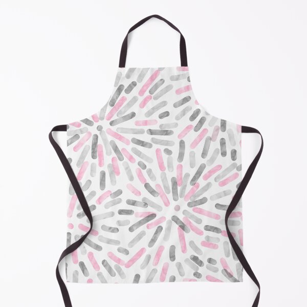 Item preview, Fireworks Abstract Demigirl Pride Flag Pink Grey White designed and sold by JoyfulJen.