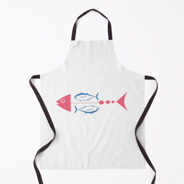 Item preview, Red fish eats blue fish. designed and sold by yakza-design.