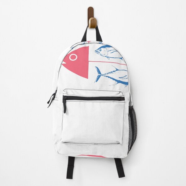 Item preview, Red fish eats blue fish. designed and sold by yakza-design.