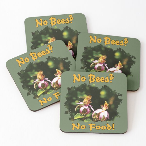 Item preview, No Bees ... no food! designed and sold by Jenny  Dyer.
