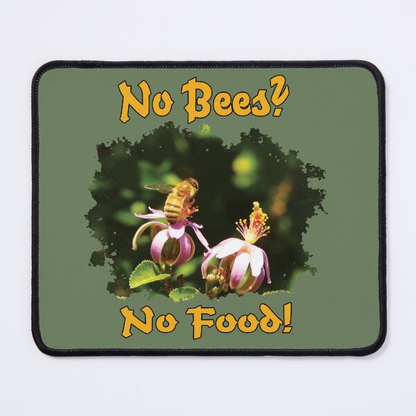 Item preview, No Bees ... no food! designed and sold by Jenny Dyer.