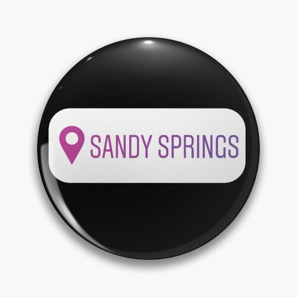 Item preview, Sandy Springs Geotag  designed and sold by orlumbuspirate.