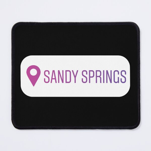 Item preview, Sandy Springs Geotag designed and sold by orlumbuspirate.