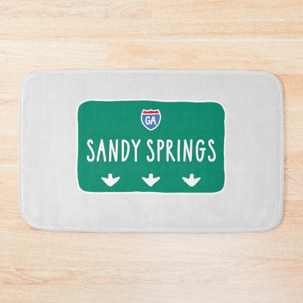 Item preview, Sandy Springs Roadsign  designed and sold by orlumbuspirate.