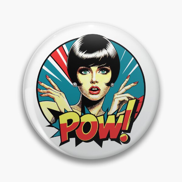 Item preview, POW! Retro Comic Book Surprise in Red, Black, White, and Blue designed and sold by SplashTastic.