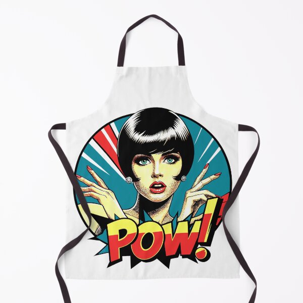 Item preview, POW! Retro Comic Book Surprise in Red, Black, White, and Blue designed and sold by SplashTastic.