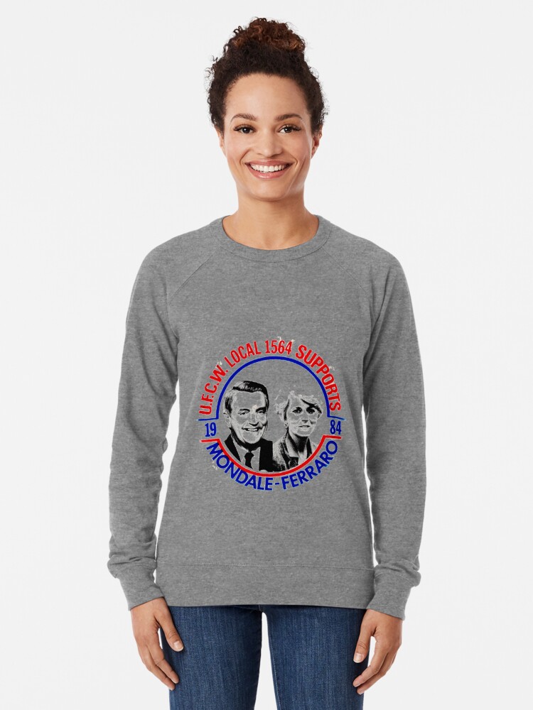 MONDALE-FERRARO 1984 Lightweight Sweatshirt for Sale by truthtopower