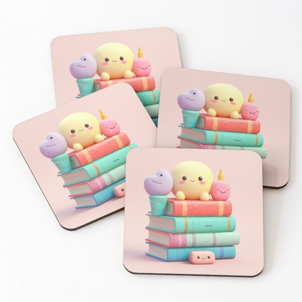 Item preview, illustration books in the style of kawaii art designed and sold by Nanthikan.
