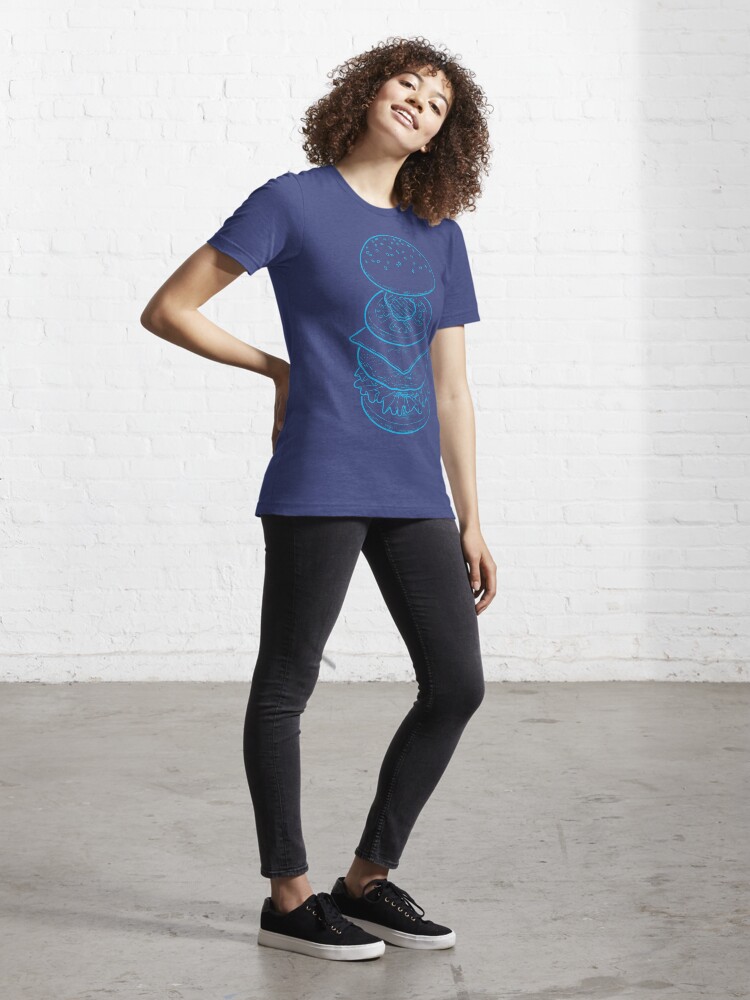 Alternate view of CHZBRGR Essential T-Shirt