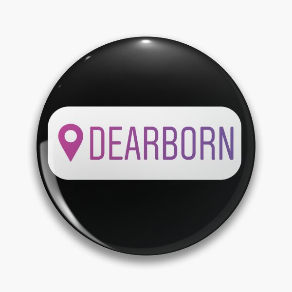 Item preview, Dearborn Geotag  designed and sold by orlumbuspirate.