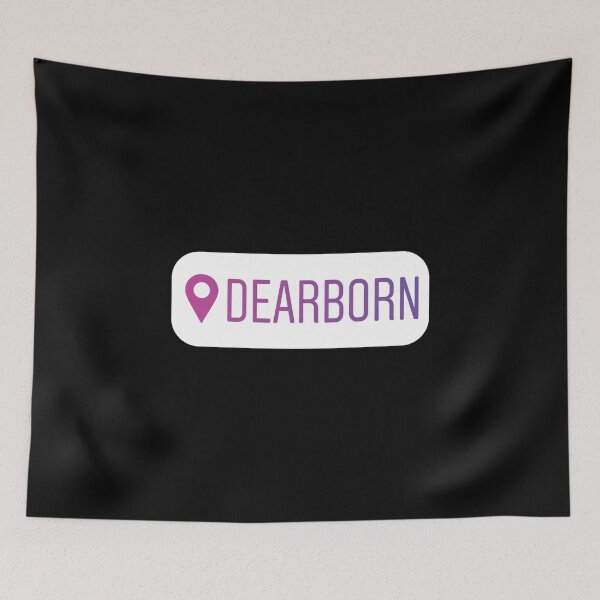 Item preview, Dearborn Geotag  designed and sold by orlumbuspirate.
